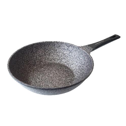 Multi Stone Coating IH Frying Pan | stone coating pan, frying pan, marble coating, multi stone pan, rock pan, marble coated frying pan, stone coated frying pan,inoble frypan,granite coated frying pan